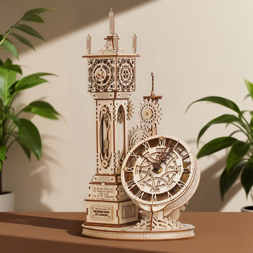 Canada Vancouver Steam Clock 3D Wooden Puzzle (Mechanical Edition) – Where Mechanical Aesthetics Meets Time's Melody