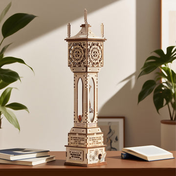 Vancouver Steam Clock 3D Wooden Puzzle (Lite Edition) - A Mechanical Poem of Parent-Child Moments