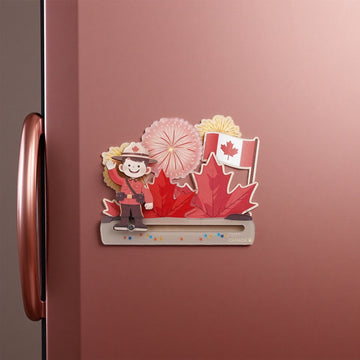 Canada Day Cavalry Fridge Magnet