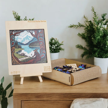 Canada’s National Parks Wooden Puzzle Series-Wilderness Adventure in 2D