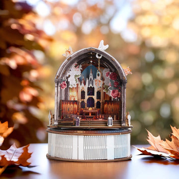 Montreal Notre-Dame Basilica Wooden Puzzle – Sacred Splendor in Your Hands