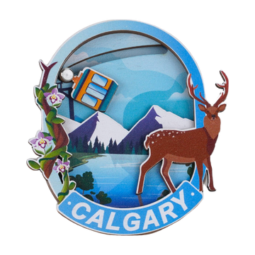 Canada City Souvenir Fridge Magnet – Choose Your Favorite Landmark!