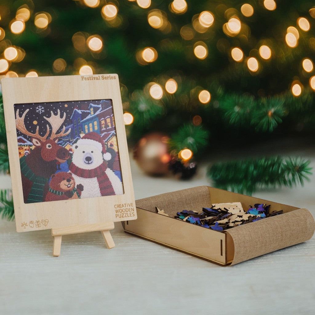 Canadian Festivals Wooden Puzzle Series-Celebrations in 2D