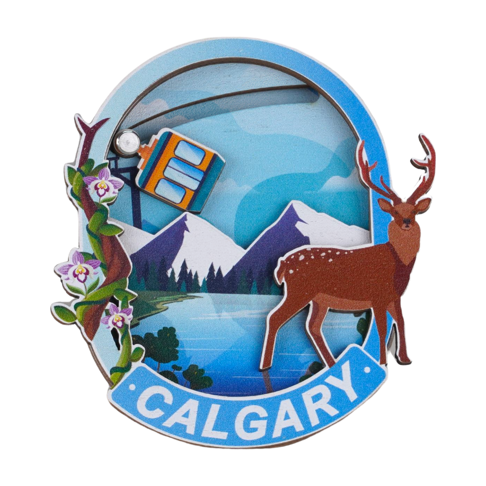 Canada City Souvenir Fridge Magnet – Choose Your Favorite Landmark!